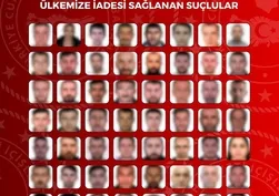 Bakanlık duyurdu! 61 firari suçlu yurt dışından Türkiye’ye getirildi