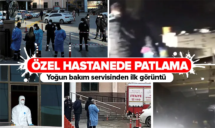 Gaziantep'te özel bir hastanede patlama! Ölü ve yaralılar var...