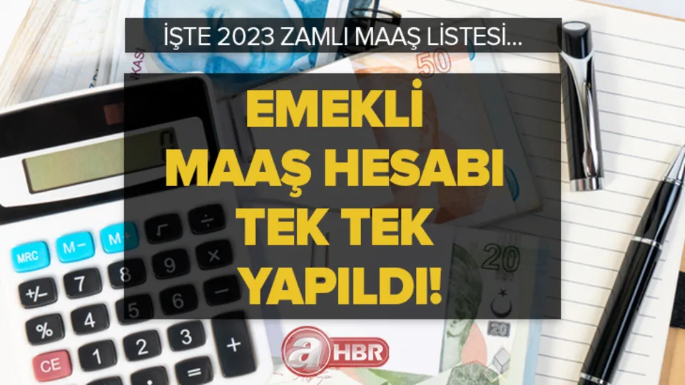 Emekli Ocak ayında mest olacak! SSK, Bağkur ve EYT'li hesabı tek tek yapıldı! Emekliye 7.436 TL ödenecek! İşte 2023 zamlı maaş listesi...