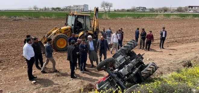 Şanlıurfa’da kahreden olay! Traktörün altında kalan baba öldü, oğlu yaralı