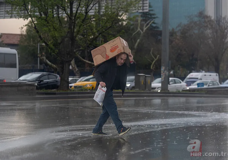 Gök gürültülü sağanak vuracak! 20 il için sarı kodlu fırtına uyarısı geldi: Meteoroloji 24 Nisan hava durumu 6