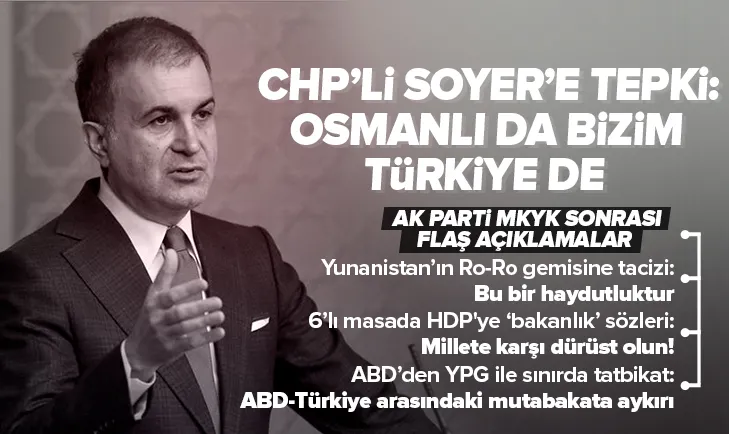 CHP’li Soyer’e Osmanlı ve Yunanistan’a Ege tepkisi