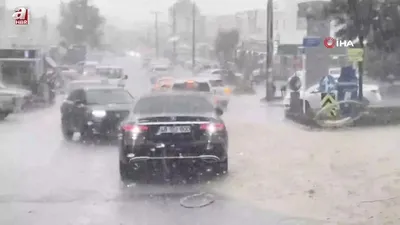 Bodrum sokakları bir saatte göle döndü