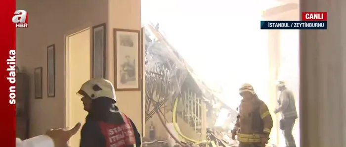 İstanbul’da Balıklı Rum Hastanesi’nde korkutan yangın! Başkan Erdoğan başhekim Leana ile görüştü