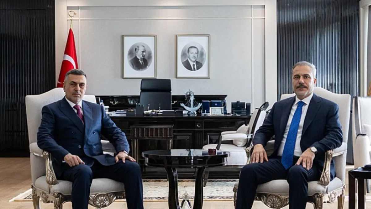 Bakan Fidan Basra Valisi ile görüştü