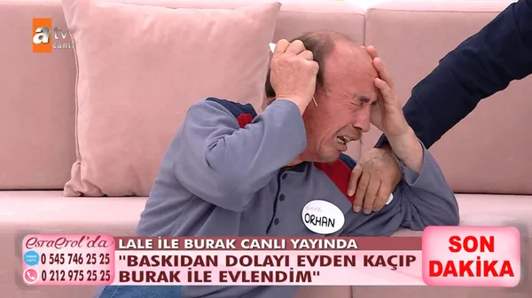 Esra Erol 18 yaşındaki Lale Şahin'i buldu! Acılı baba stüdyoda gözyaşına boğuldu - 6