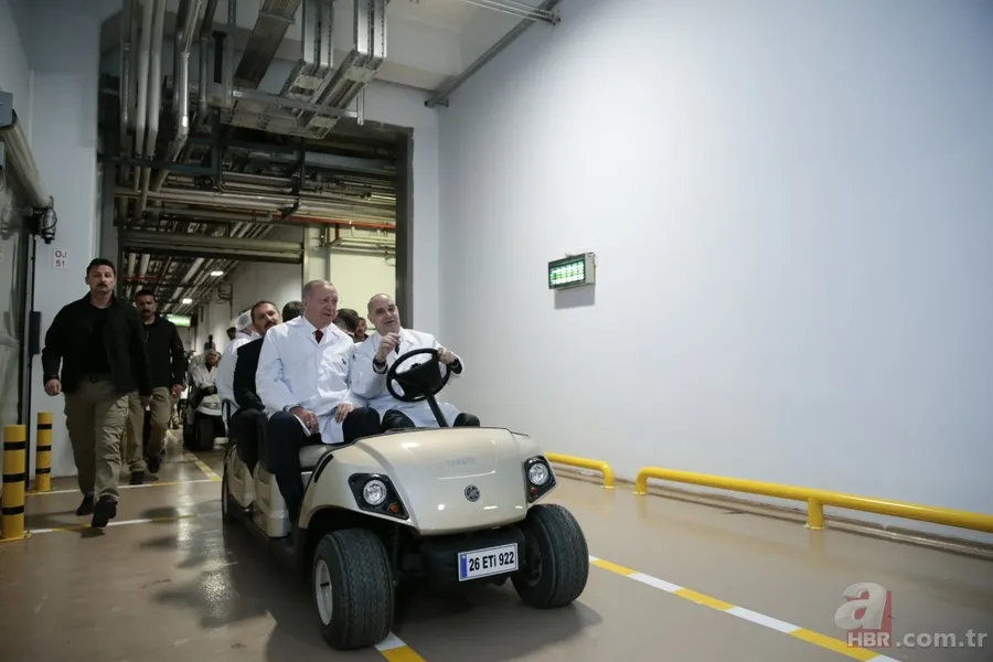 Başkan Erdoğan, Eskişehir'de, ETİ Fabrikası'nı ziyaret etti 14