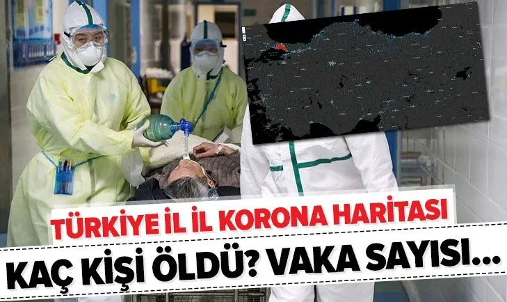Türkiye il il corona haritası canlı! Vaka ve ölü sayısı kaç oldu? 8 Nisan Sağlık Bakanlığı koronavirüs tablosu
