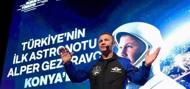 Türkiye’nin ilk astronotu Alper Gezeravcı: Bunda sonra önümüz açık, uzaydaki yerimizi adım adım almaya başladık