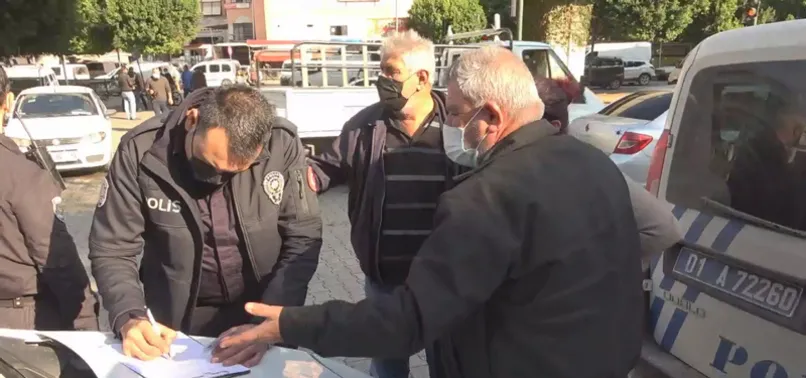 Polise zor anlar yaşattı! Ceza kesilen adam babasının adını unuttu