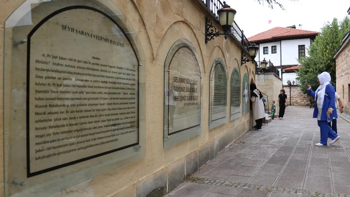 Şeyh Şaban-ı Veli Külliyesi'ne ziyaretçi akını