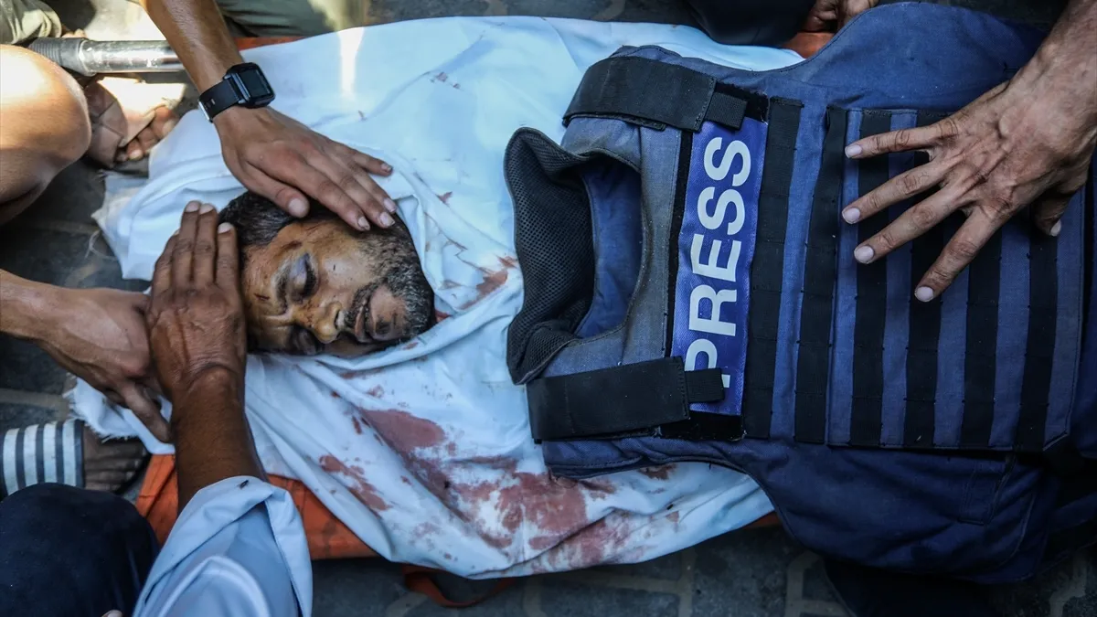 Filistin Gazeteciler Sendikası: İsrail Filistin basınını stratejik bir tehdit olarak görüyor