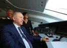Başkan Erdoğan vatman koltuğuna oturdu
