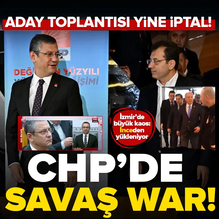 CHP’de dinmeyen adaylık krizi