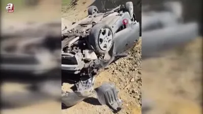 Başkale yolunda trafik kazası