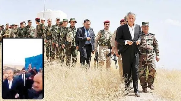 MOSSAD ajanı Bernard Henry Levy'nin skandal görüntüleri - 1