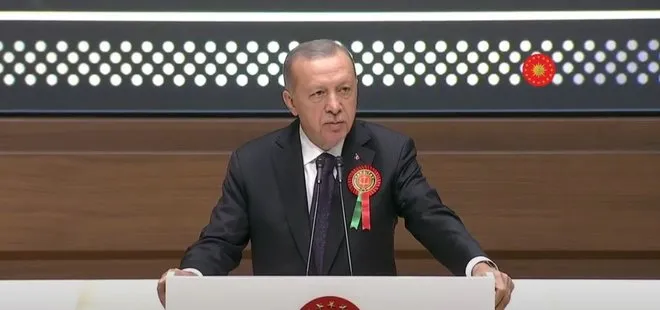 Son dakika: Yeni adli yıl açılış töreni! Başkan Erdoğan: Avukatlık kanununu yenilemek istiyoruz