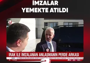 İMZALAR YEMEKTE ATILDI