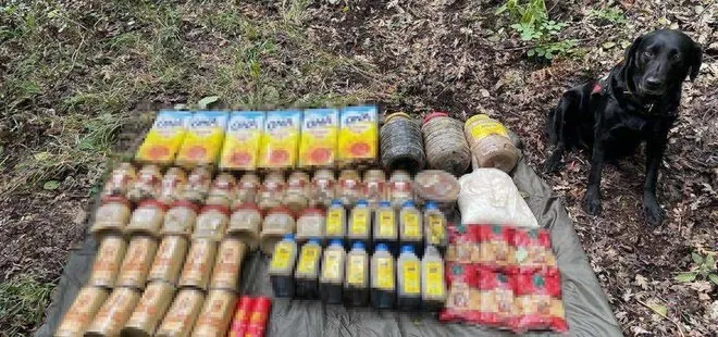Hatay’da PKK’ya ait 2 depo bulundu! Delil kaynağı taşıyan malzemeler imha edildi