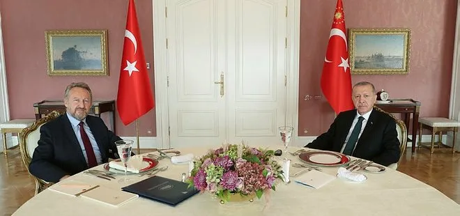 Son dakika: Başkan Erdoğan, Bosna Hersek Halklar Meclisi Başkanlık Divanı Üyesi Bakir İzetbegoviç’i kabul etti