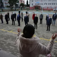Okullardan İstiklal Marşı sesi yükseldi