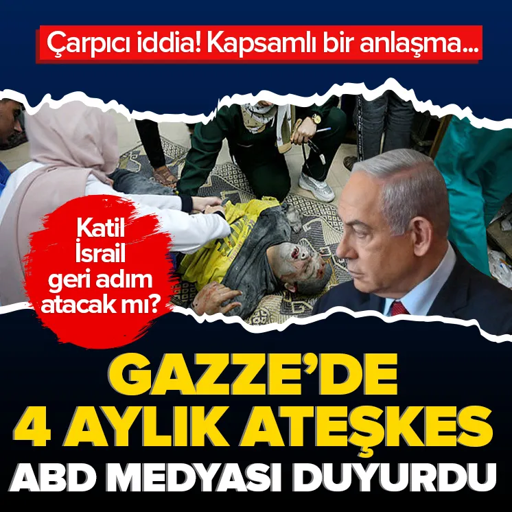 Gazze’de 4 aylık ateşkes iddiası