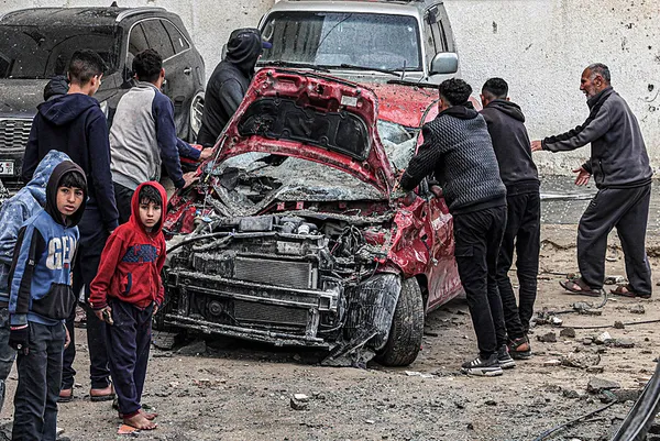Katil İsrail’den Refah’a saldırı! Terör ordusu duyuru olmadan hava saldırısı başlattı