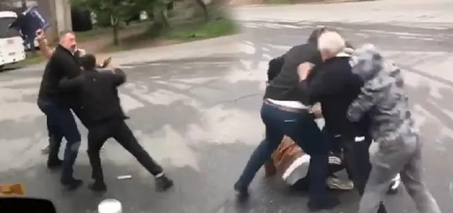 İstanbul’da "yan baktın" kavgası! Sebze kasasıyla saldırdı