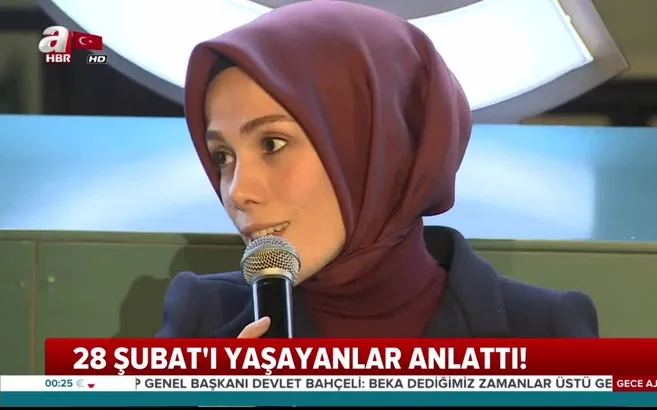 Esra Albayrak 28 Şubat sürecini anlattı
