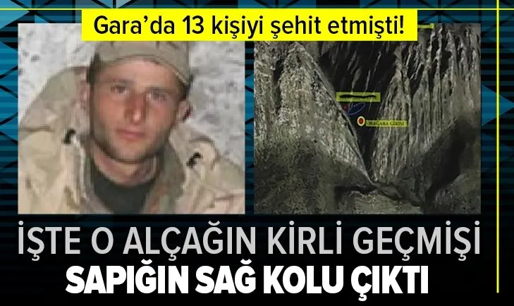 Gara’da 13 kişiyi şehit eden terörist Kamuran Ataman’ın kirli geçmişi ortaya çıktı