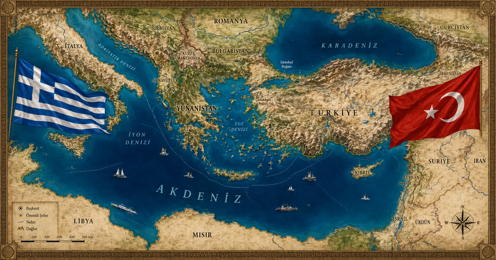 Türkiye'den Mavi Vatan hamlesi! Atina'da panik yaratan hazırlık