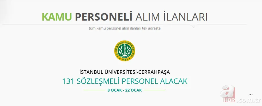 Kamuya memur alımı 2019! İşte başvuru şartları 6