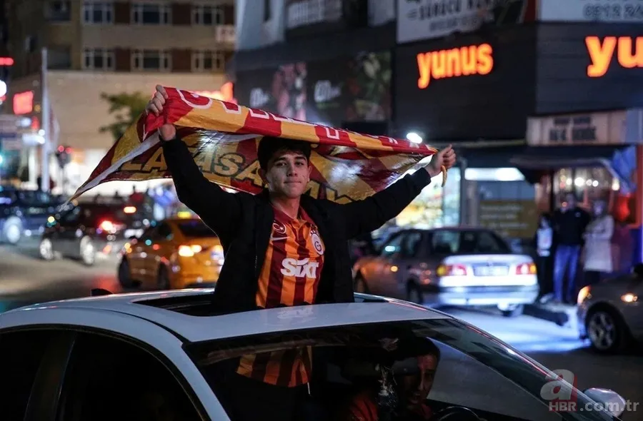 Galatasaray'ın şampiyonluğu tüm yurtta kutlanıyor! Taraftarlar sokaklara döküldü 21