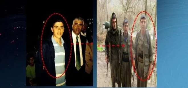 Mersin’de gözaltına alınan Bedrettin Gündeş’in PKK’lı teröristlerle çekilen fotoğrafları ortaya çıktı