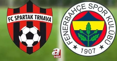 Spartak Trnava-Fenerbahçe maçı saat kaçta 2023? Fenerbahçe maçı hangi kanalda, şifresiz mi? Muhtemel 11'ler...