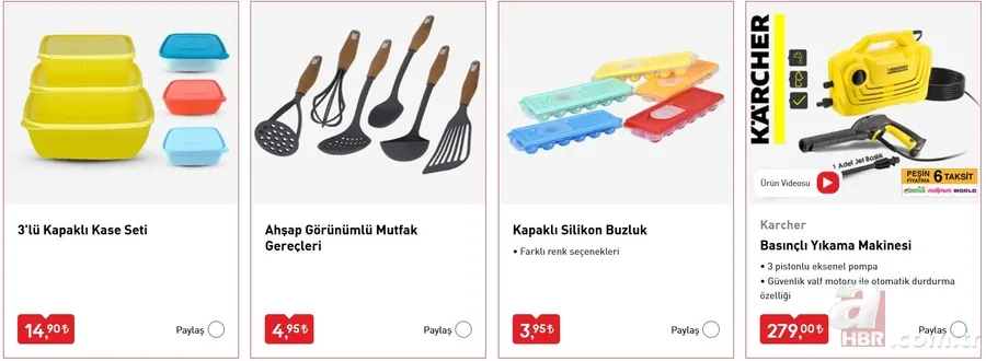 BİM'den otomobil sahiplerine özel sürpriz ürünler! BİM 10 Temmuz 2020 aktüel ürünler kataloğunda neler var? 16