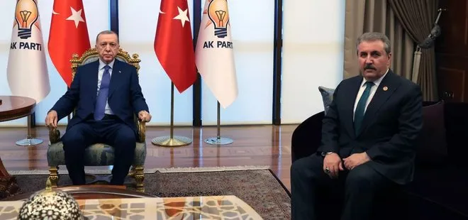 Son dakika | Başkan Erdoğan Destici’yi kabul etti