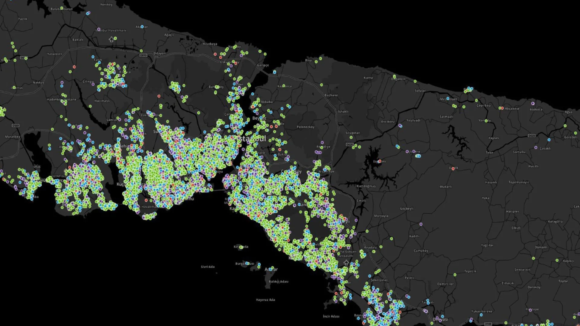 istanbul koronavirus haritasi guncel