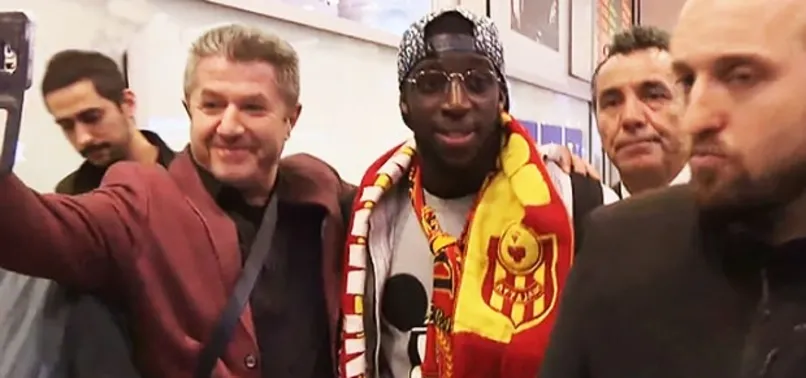 Aboubakar Kamara, İstanbul'a geldi!