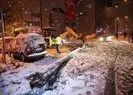 İstanbul’da yoğun kar yağışı ağaçları devirdi