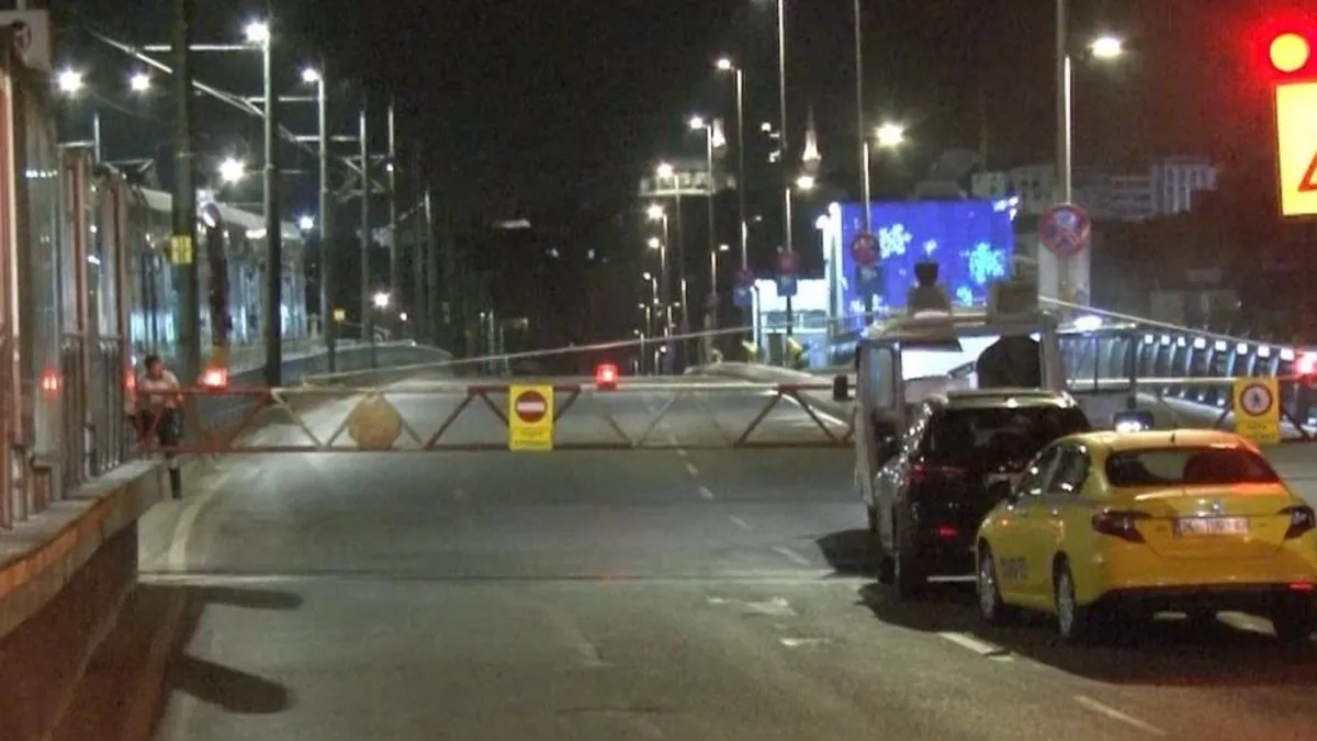 Yola çıkacaklar dikkat! Galata Köprüsü trafiğe kapatıldı