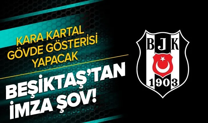Beşiktaş'ta imza şov başlıyor! Sergen Yalçın, Kenan Karaman ve Salih Uçan...