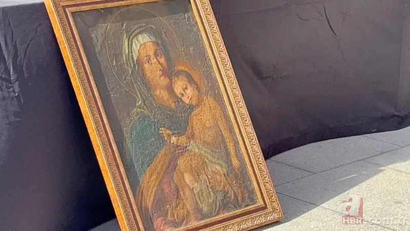 Interpol tarafından 20 yıldır aranıyordu ele geçirildi | İstanbul'da tarihi eser operasyonu 8