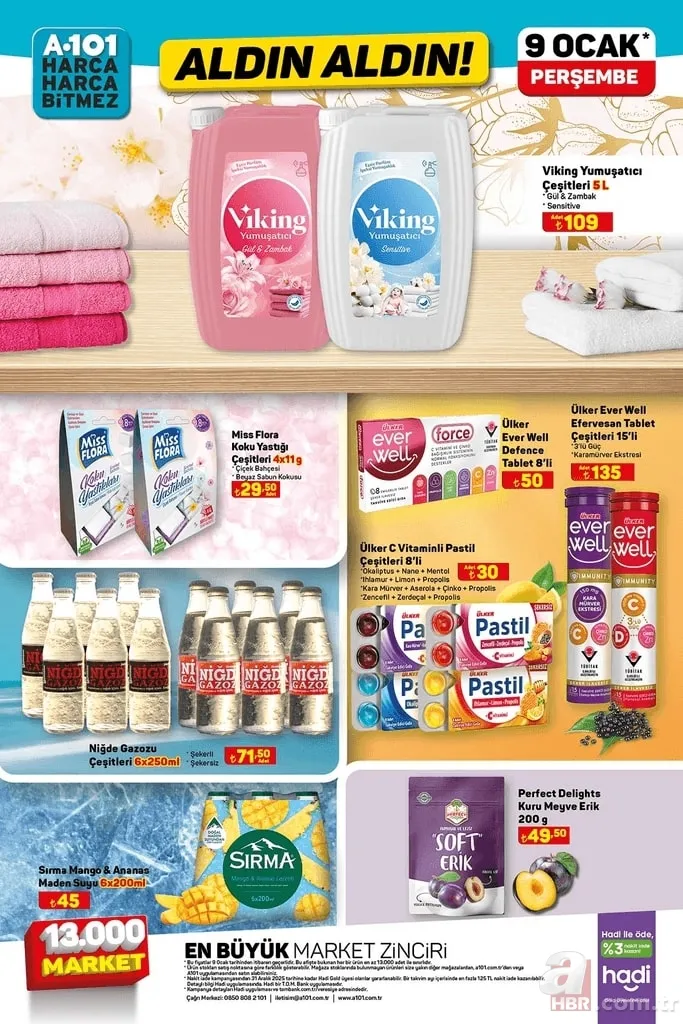 A101 9 Ocak aktüel kataloğu: Buharlı halı yıkma makinesi 4.799 TL'ye satışta 10