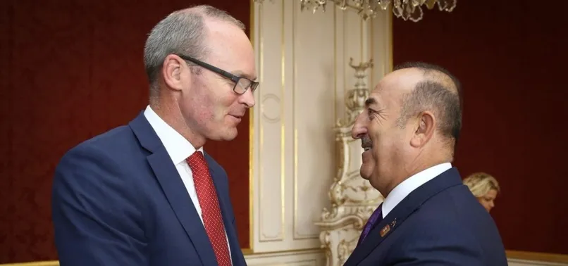Son dakika: Dışişler Bakanı Mevlüt Çavuşoğlu İrlandalı mevkidaşı ile görüştü