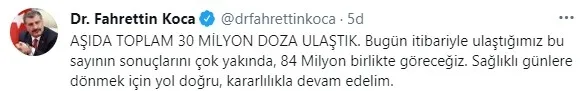 Son dakika: Sağlık Bakanı Fahrettin Koca’dan önemli çağrı - 2