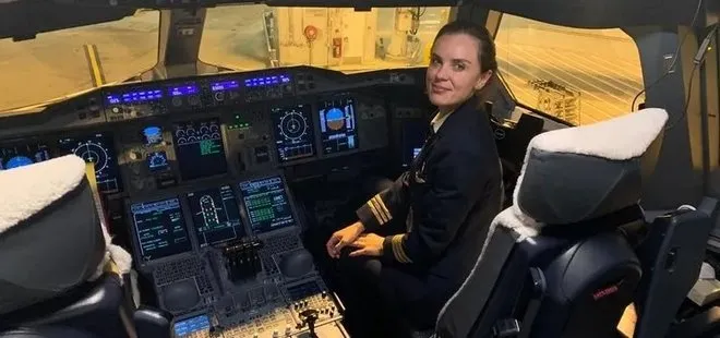 Göklerde bir Türk kadını: Hem Airbus A380’i uçuruyor hem de İki evladına kol kanat geriyor