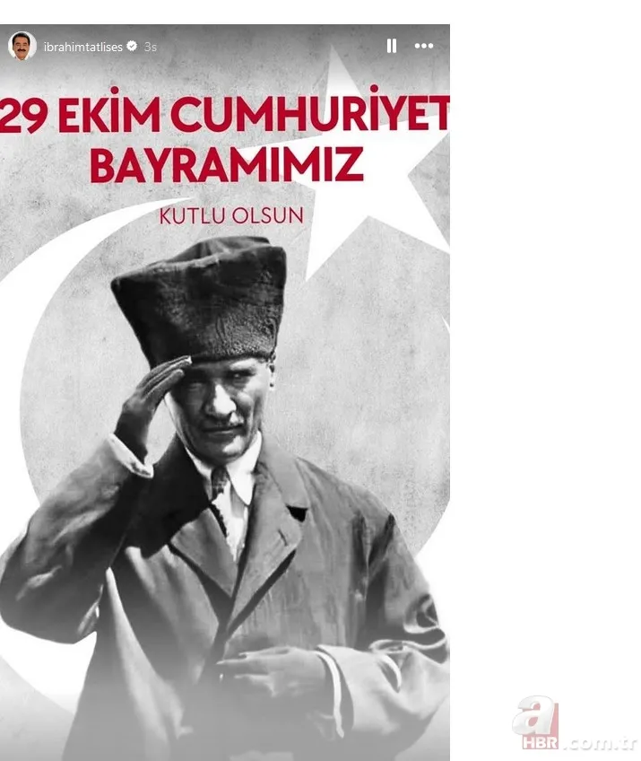 Cumhuriyetimizin 101. yılı: İşte ünlülerden 29 Ekim paylaşımları... 10