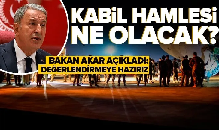 Son dakika | Milli Savunma Bakanı Hulusi Akar’dan kritik Afganistan açıklaması
