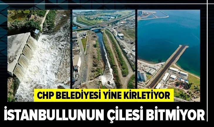 CHP'li İBB İstanbul'u felakete sürüklüyor! CHP'den doğa katliamı: İşte o görüntüler